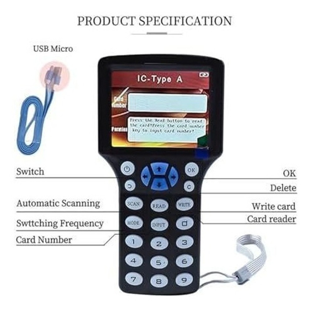 Edinruis RFID Reader Writer and Key Fobs - Picture 3 of 7